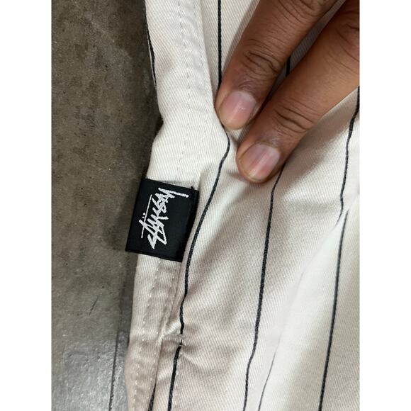 STÜSSY - Brushed Beach Pants / L / Off-white - Picture 7 of 10